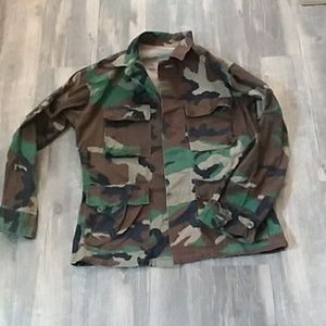 military issue woodland